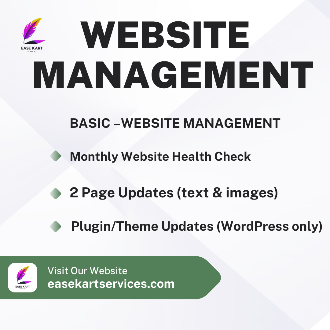 Website Management Basic