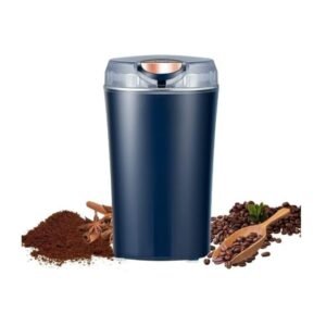 Electric Coffee Grinder – Stainless Steel Multi-Functional Grinder for Beans, Spices, Herbs & Nuts