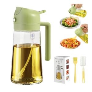 2-in-1 Oil Sprayer & Dispenser Bottle