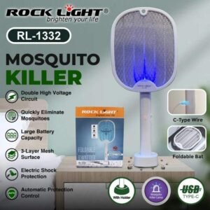 RL-1332 Best rechargeable mosquito racket in India- Rocklight