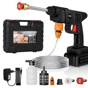 MZ Portable Cordless High-Pressure Spray Gun – Your All-in-One Cleaning Solution!